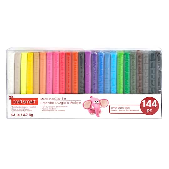6.1lb. Modeling Clay Set by Craft Smart®